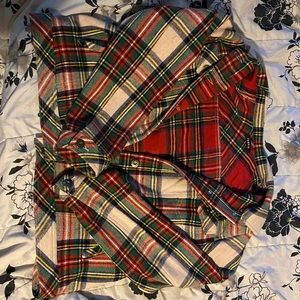 Torrid flannel trucker jacket